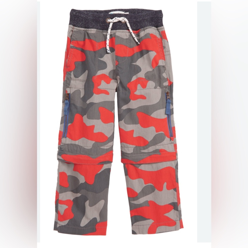 Mini Boden zip-off pants